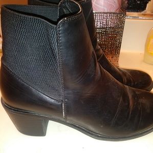 Black ankle boot